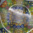 24 Pieces Dinnerware Sets, Ceramic Plates and Bowls Set, Microwave and Dishwasher Safe, Scratch Resistant, Bohemian Style Dishware Set, Service for 6