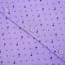 Alex Vando Mens Printed Dress Shirts Long Sleeve Regular Fit Button Down Shirt (XL)