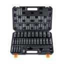 VEVOR 1/2" Drive Deep Impact Socket Set, 34pcs Socket Set Metric (8-36mm) 6 Poin