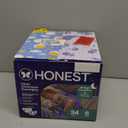 Clean Conscious Overnight Diapers | Up to 12 Hours of Protection | Hypoallergenic + Fragrance Free | Cozy Cloud + Star Signs | Size 6, 34 Count Club Box