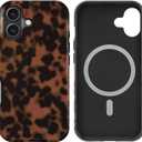 for iPhone 16 Plus Case Design Strong Magnetic Cute Slim [Compatible with MagSafe] Wireless Charging Phone Case 2 in 1 Shockproof Heavy Duty Protection Cover 6.7", Turtle Shell