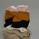 Niceye Handmade Baby Headbands Soft Stretchy Nylon Hair Bands with Bows for Newborn Infant Baby Toddler Girls- Pack of 6 (Pink)