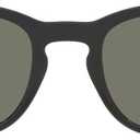 Ray-Ban RB4140 Wayfarer Sunglasses (Black/Polarized Green)