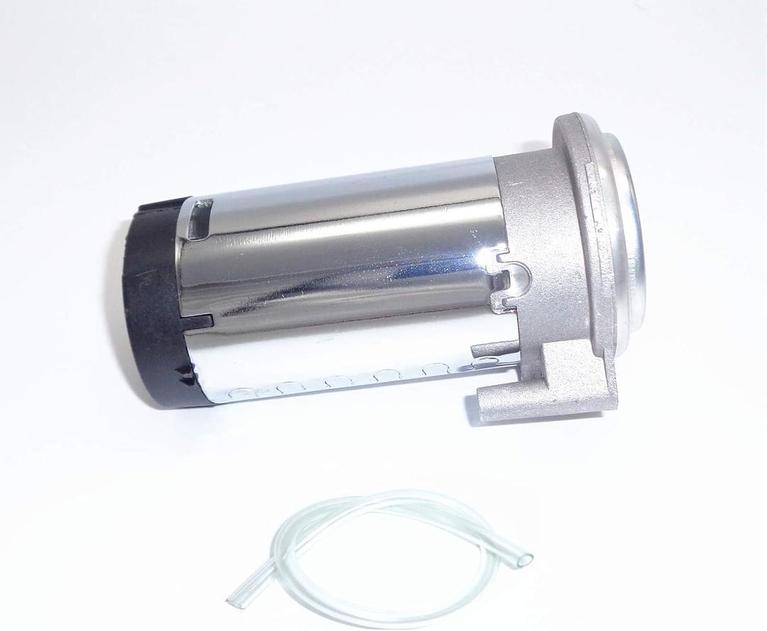 Air Compressor 12V Air Pump for Horn Super Loud Trumpet Air Horn Replacement Car Horn Compressor Kit Chromed silver Air Horn Compressor for Any Vehicle Trucks Lorrys Cars Vans Trains Boats