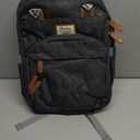 RUVALINO Diaper Bag Backpack, Multifunction Travel Pack Maternity Baby Changing Bags, Large Capacity, Waterproof, Dark Gray