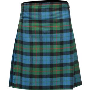 Scottish Men's 8 Yard Tartan Kilt, Highland Wedding Kilt (30, Gunn Ancient)
