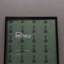 Annecy 17x17 Picture Frame Black1 Pack, 17 x 17 Picture Frame for Wall Decoration, Classic Black Minimalist Style Suitable for Decorating Houses, Offices, Hotels