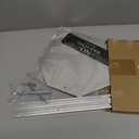 No Soliciting Sign For House - 10"x10" Aluminum Heavy Duty Weather Resistant With 28" high Stake, Contains Self-Adhesive No Soliciting Signs For Home Black