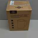 Paris Rhne Electric Kettle, Tea Kettle with 6 Temperature Settings, 1.7L Cordless Hot Water Boiler Heater, Strix Thermostat, Touch Control, Auto-Shutoff/Boil-Dry Protection, Keep Warm, LED Indicator (Ivory)