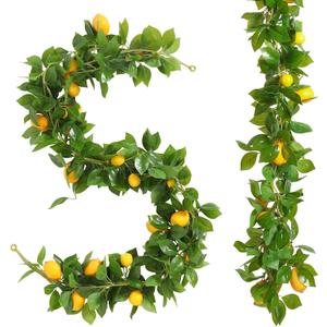 3 Strands Odorless Artificial Vines, 6FT Silk Ivy Garland, Fake Greenery Hanging Plants, Decoration for Party, Wedding, Room.