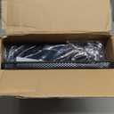 5 Sections Desk File Holder/Rack/Sorter,Mesh File Organizer,File Folder Organizer,Metal Upright Desktop Organization for Documents,Magazine,Kitchenware,Antiskid,Antirust,Sturdy,1 Pack