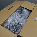 HOMLAND Foldable Rollator Walkers with Seat for Seniors, 8'' Big Wheels, 350 lb. Weight Capacity, Adjustable Handles and Seat Height, Lightweight Rolling Walker, Black