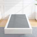 ALDRICH Twin Box Spring 7 Inch, 1500lbs Heavy Duty Metal Frame Mattress Foundation, Non-Slip/No Noise/Easy Assembly/Easy Clean Cover