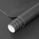 Oxdigi Lead Grey Contact Paper 23.6"x196" - Matte Finish Peel & Stick Vinyl for Drawers, Shelves