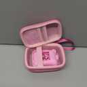 Hard Carrying Case and Silicone Cover for Bitzee Interactive Toy Digital Pet, Accessories Case for Bitzee Virtual Electronic Pets Original 15 Animals (Pink)