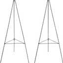2Pcs 30In Christmas Wreath Stand Christmas Wreath Holder for Cemetery Gravestone Wreath Stands Large Wire Easel Flower Holders for Grave Holiday Outdoor