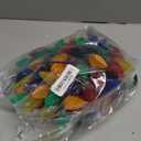 Brightever C3 Battery Operated Christmas Lights Outdoor, 20FT 50LED Battery Christmas Lights with Timer & 8 Lighting Modes, Waterproof Strawberry Light for Xmas Tree Wreath, Multicolored, 1-Pack