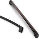 Asidrama 10 Pack 9 Inch(228mm) Oil Rubbed Bronze Kitchen Cabinet Handles, Cabinet Pulls Kitchen Cabinet Hardware for Cupboard Drawer Handles Dresser Pulls
