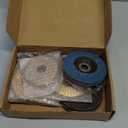 14PCS Wood Carving Disc Set for 4" & 4-1/2" Angle Grinder, Stump Grinder Tool with Flap Sanding Wheels, 5/8" Adapter Rings for Cutting, Shaping, Grinding & Polishing Wood