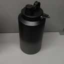 Kerilyn Insulated Gallon Jug with Handle, One Gallon, 128oz Stainless Steel, Large Double Vacuum Water Bottle for Hot & Cold Drinks, Wide Mouth, Sweat Proof, Great for Travel, Camping, Grey Gradient