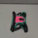 PHOEPET 2019 Upgraded No Pull Dog Harness, Reflective Adjustable Vest, with a Training Handle + 2 Metal Leash Hooks+ 3 Snap Buckles +4 Slide Buckles(S, Pink)