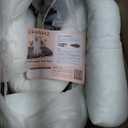 Extra Large Dog Bed, Orthopedic XL Dog Bed with Cooling Gel Memory Foam, Waterproof Pet Bed with Removable Washable Cover, 42" Pet Sofa Couch Dutch Velvet with Bone Toy, Dark Gray