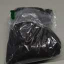 Women's Thermal Fleece Lined Tights, Translucent Skin Tone Pantyhose Style Leggings for Winter Warmth (Large, Black Brown)