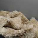 ONASAR Runner Rugs for Bedroom Living Room, Tie-Dyed Beige 2x6 Bedside Hallway Fluffy Area Rug, Ultra Soft Plush Furry Faux Fur Non Slip Floor Carpet for Nursery Kids Dorm Closet Home Decor