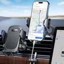 Military-Grade for Tesla Phone Mount 2026 Foldable Heavy-Duty Metal, 360 Rotatable Arm, 90LBS Safest Strongest Certs & Patent, Extreme -40~203F Resistant for Model 3 Y X S Cybertruck Semi, Black