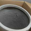 Kante 21.7" H Weathered Concrete Tall Planter, Large Outdoor Indoor Decorative Pot with Drainage Hole and Rubber Plug, Modern Round Style for Home and Garden