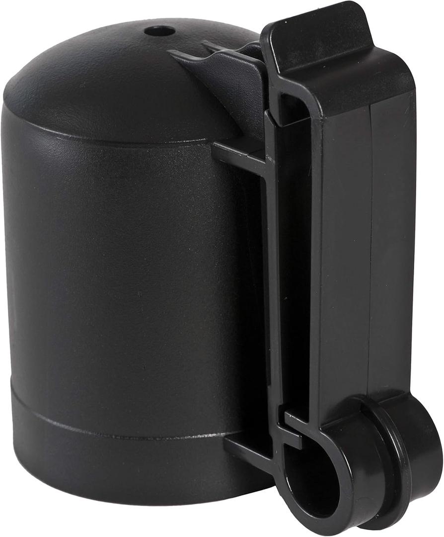 Zareba ITCPB-Z T-Post Safety Cap and Insulator, 10 per Bag, Black