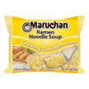 Maruchan Ramen Creamy Chicken, Instant Ramen Noodles, Ready to Eat Meals, 3 Oz, 24 Count
