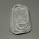 5 Pack clear plastic Back Packing white mixed Size
