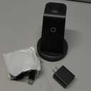 Anlmz 3 in 1 Charging Station for iPhone, Wireless Charger for iPhone 17 16e 16 15 14 13 12 11 X Pro Max & Apple Watch - Wireless Charging Station for AirPods 4 3 Pro (Black)