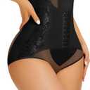 CYDREAM Shapewear Tummy Control Underwear for Women Faja Body Shaper Postpartum High Waisted Slimming Butt Panties Seamless, Medium