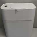 MOPALL Automatic Motion Sensor Bathroom Trash Can with Lid, 3 Gal Touchless Trash Can Auto-Adsorption Garbage Can, Slim Smart Trash Bin Waterproof Waste Basket for Bedroom, Kitchen, Office, Toilet, RV