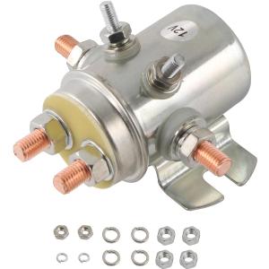 SPL6016 6 Terminal 12 Volt Solenoid 100 Amp Current Rating & Continuous Duty Replacement for Winch Golf Cart Ref 15-323, 15-386, 92-20172, 24401, 70-910