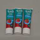 Tom's of Maine Natural Kid's Fluoride Free Toothpaste, Silly Strawberry, 5.1 oz. (Back in original formula), 3 Pcs