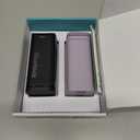 2 Pack Universal Airplane Phone Holder for Stocking Stuffers, Klearlook 360 Rotation Travel Essentials Phone Mount for Desk, Handsfree Travel Accessories for Flying, Valentines Day Gift for Couple (Black,Lavender)