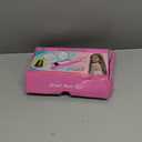 Hair Gem Stamper Kit,Bling Hair Jewels for Girls, Hair Styling Tool with Reusable Shining Diamonds, Christmas Birthday Arts & Crafts Gift for 5-12 Year Old Girl (Pink)