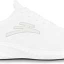 Breathable Running Shoes for Men Anti-Slip Mens Athletic Shoes Lightweight Mens Walking Sneakers for Gym Jogging Sports and Workout (8, All White)