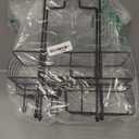 Epicano Shower Caddy Hanging, Anti-Swing Over Head Shower Caddy Rustproof with Hooks for Towels, Sponge and More, Matte Black