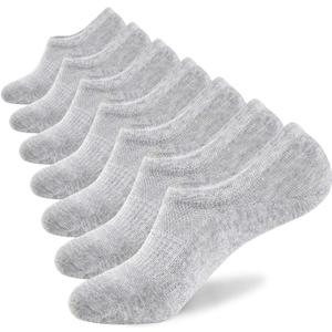 WANDER No Show Socks Mens 7/8 Pair Cotton Thin Non Slip Low Cut Men Invisible Sock 6-8/9-11/12-14 WANDER No Show Socks Mens 7/8 Pair Cotton Thin Non Slip Low Cut Men Invisible Sock 6-8/9-11/12-14