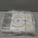 Premium Leak-Proof Snackle Box Container with 8 Clear Compartments & 6 Airtight Lids | Portable Clear Snack Tray with Lid & Handle | Divided Serving Tray for Fruits, Snacks, Sauces, Veggie & More