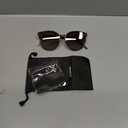 Livho Polarized Sunglasses, Retro & Oversized Shades for Women with Round Lenses
