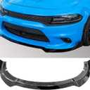 Glossy Black Front Lip Splitter for 2015-2023 Dodge Charger