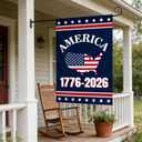 250 Anniversary Garden Flag Double-Sided 12x18 Inch