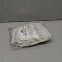 Lush Decor Linen Button Farmhouse Valance Curtians 52"W x 18"L Linen - Linen Valances For Windows - Kitchen Curtains Valances - Bathroom Curtain