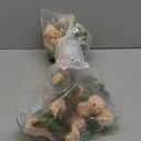 Floroom 5pcs Beige Faux Silk Mums Artificial Flowers, Bulk Fake Small Mini Chrysanthemums with Stems for DIY Champagne Wedding Centerpieces Floral Arrangements Vase Fillers Home Decorations