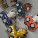 iPlay, iLearn Press to Go Car Toys for Toddlers 1-3, Baby Animal Racing Cars, Infant Play Vehicle Set, Baby Push Go Friction Car Toys for 6-9-12-18 Months, 1st Birthday Gifts for 1-2 Years Old Boys